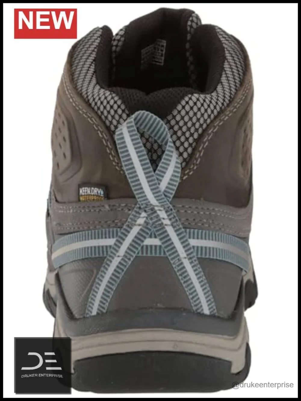 Waterproof Leather Mid Hiking Boots for Women